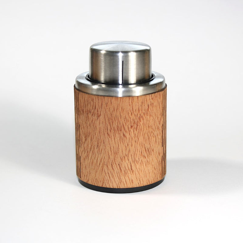 Customizable Wooden Vacuum Wine Bottle Stopper