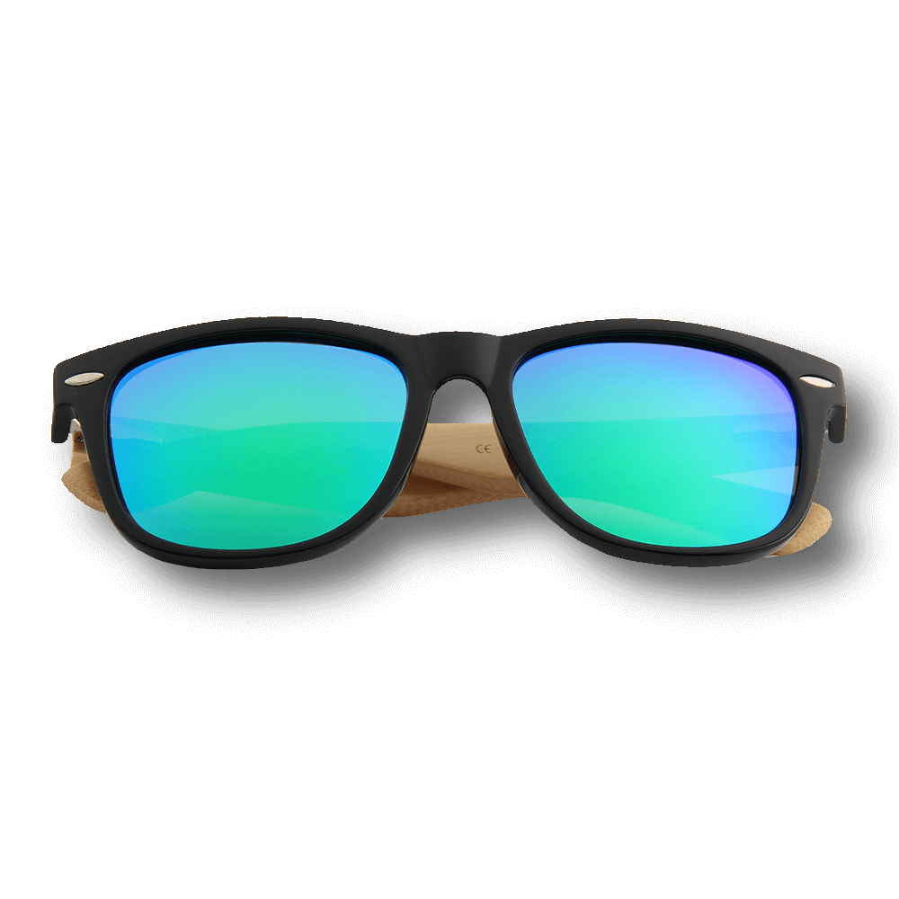 Real Bamboo Wood Wanderer Style Sunglasses by WUDN, Sunglasses - WUDN