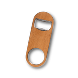 Customizable Keychain Wood Bottle Opener