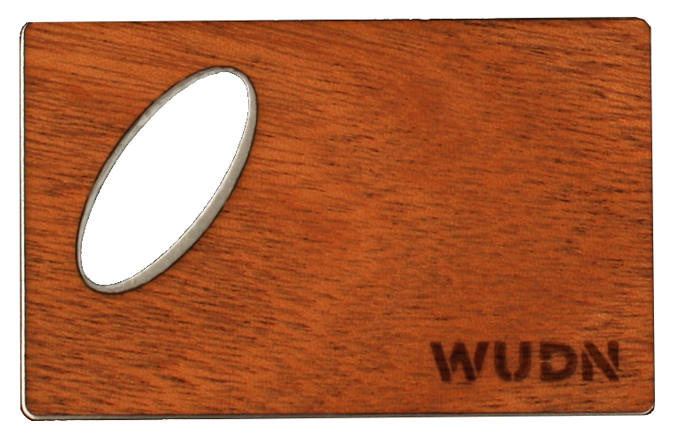 Wooden Credit Card Bottle Opener | Handcrafted WUDN, Bar - WUDN