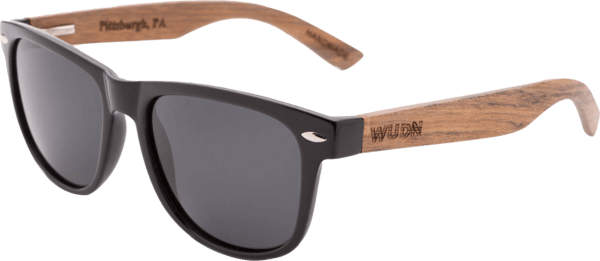 Real Ebony Wood Wanderer Sunglasses by WUDN, Sunglasses - WUDN