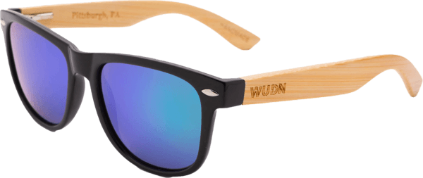 Real Bamboo Wood Wanderer Style Sunglasses by WUDN, Sunglasses - WUDN