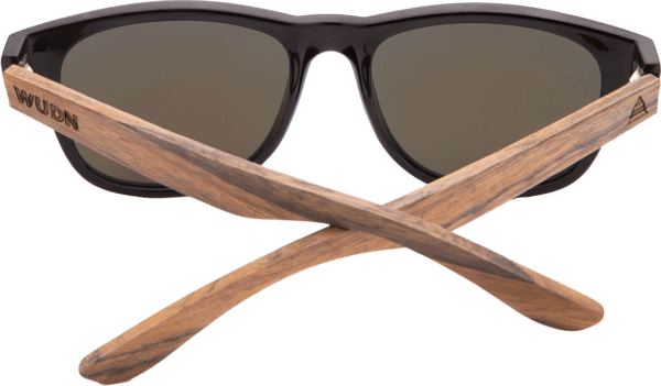 Real Ebony Wood Wanderer Sunglasses by WUDN, Sunglasses - WUDN