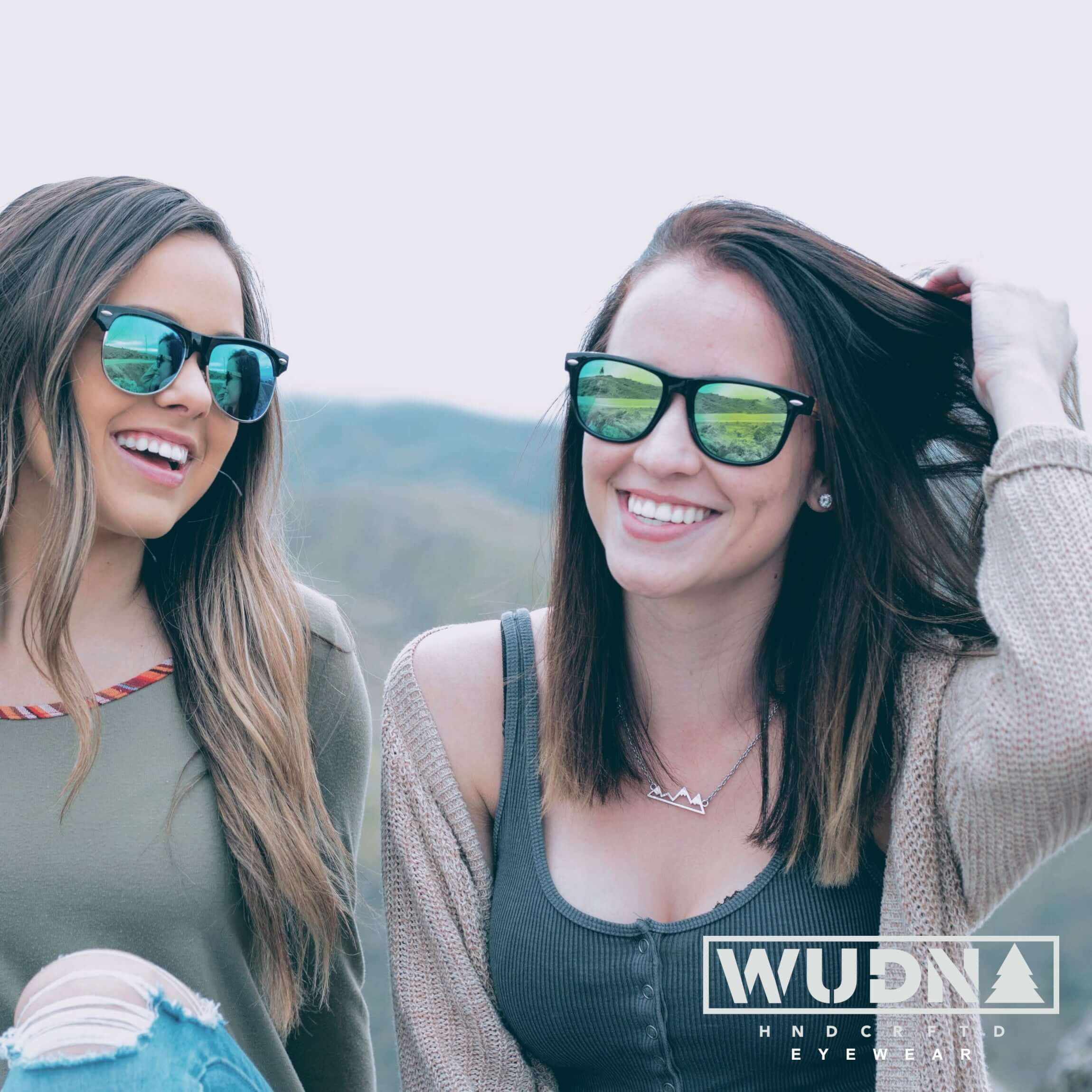 Real Bamboo Wood Wanderer Style Sunglasses by WUDN, Sunglasses - WUDN