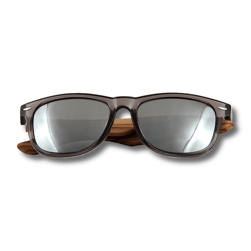 Real Zebra Wood Wanderer Sunglasses by WUDN, Sunglasses - WUDN