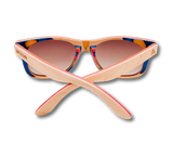 Recycled Skatedeck Kickflip Natural Sunglasses by WUDN
