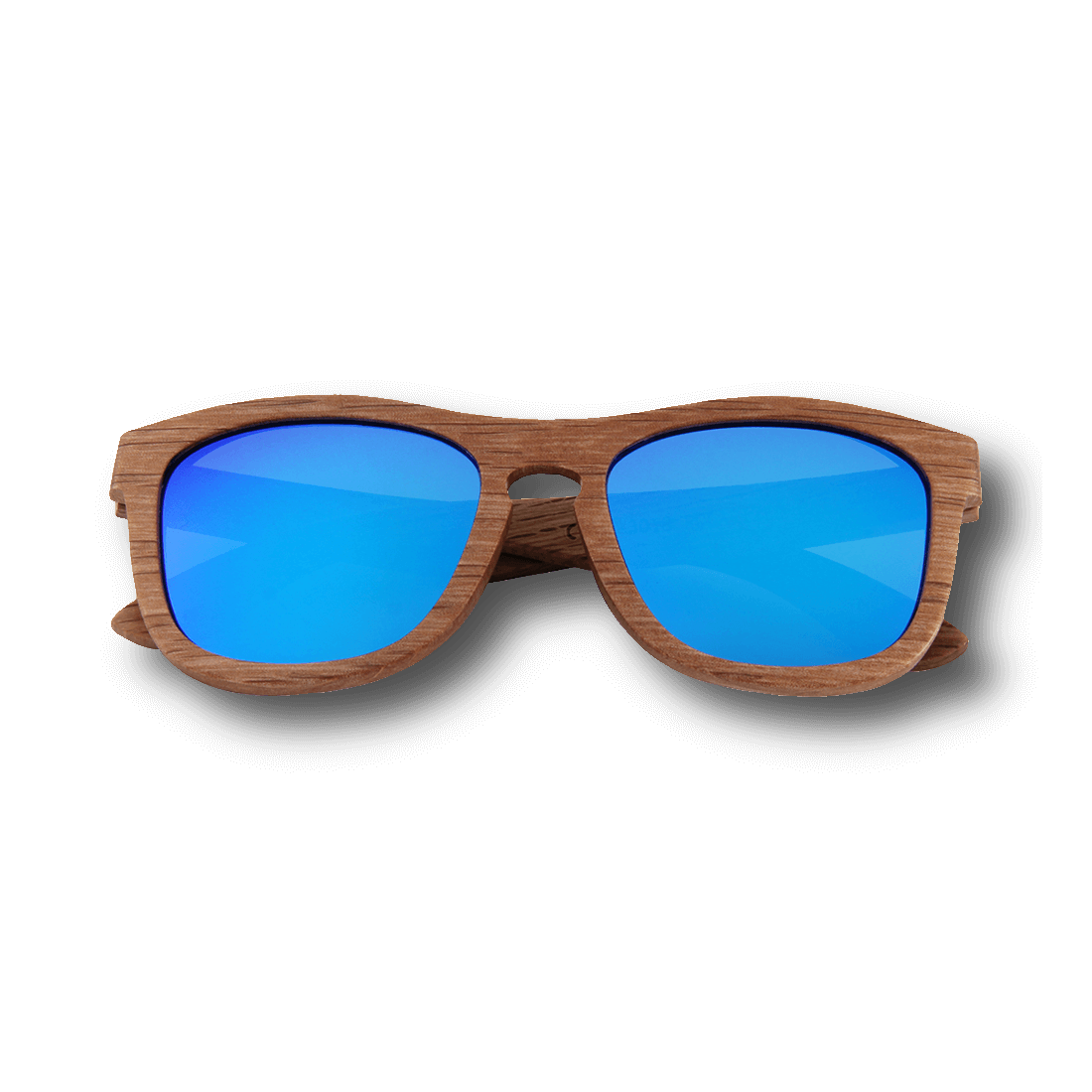Real Zebra All Wood Jacks Sunglasses by WUDN