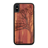 Slim Wooden iPhone Case (Winter Tree in Aromatic Cedar)