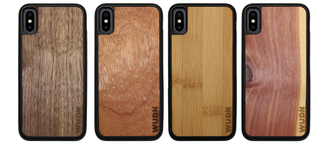 iPhone X & Xs Cases in Real Wood are Ready