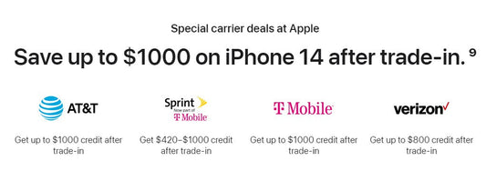Are wireless carriers really giving out iPhone 14s for Free?