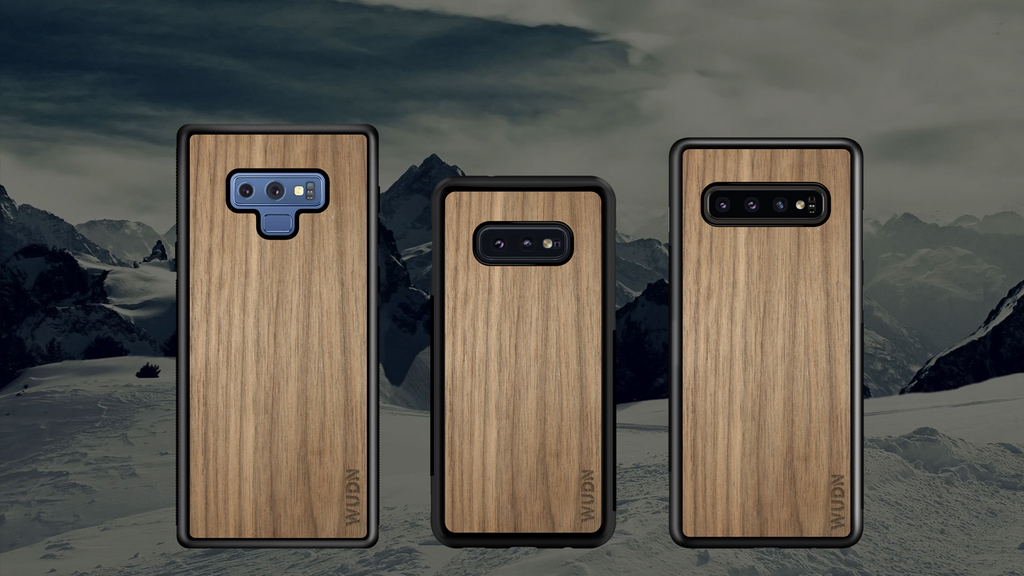 Real Wood Phone Cases for Samsung Galaxy Note 9, S10 and S10 Plus Have Arrived