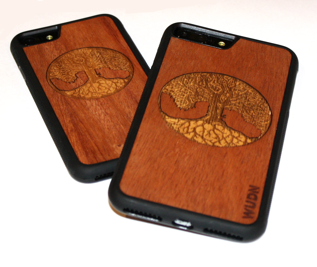 We Built a Laser Engraved Phone Case from Scratch (Tree of Life)
