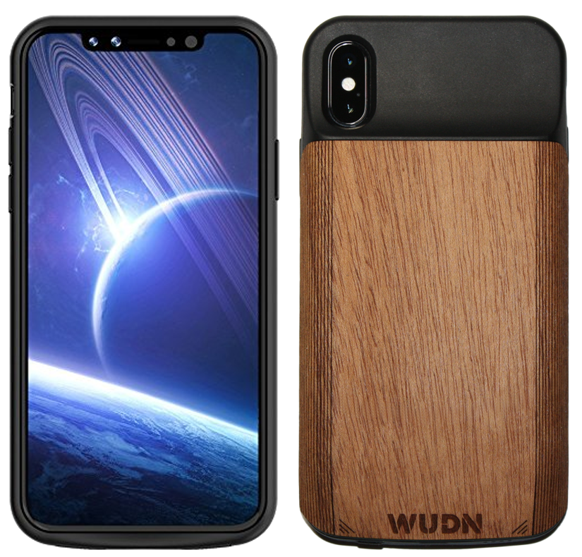The iPhone X Battery Charging Case in Real Wood is Here