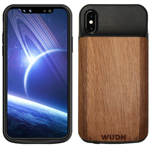 The iPhone X Battery Charging Case in Real Wood is Here