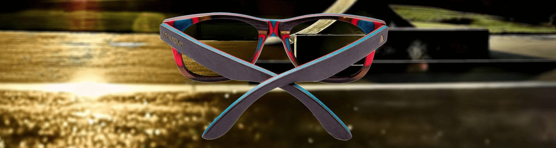 Recycled Skateboard Sunglasses