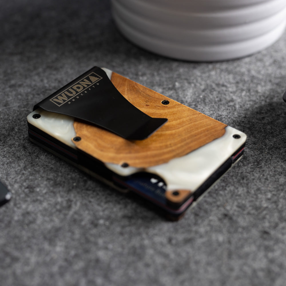 WUDN Adventure Wallet (Resin & Wood Coastline Collection)