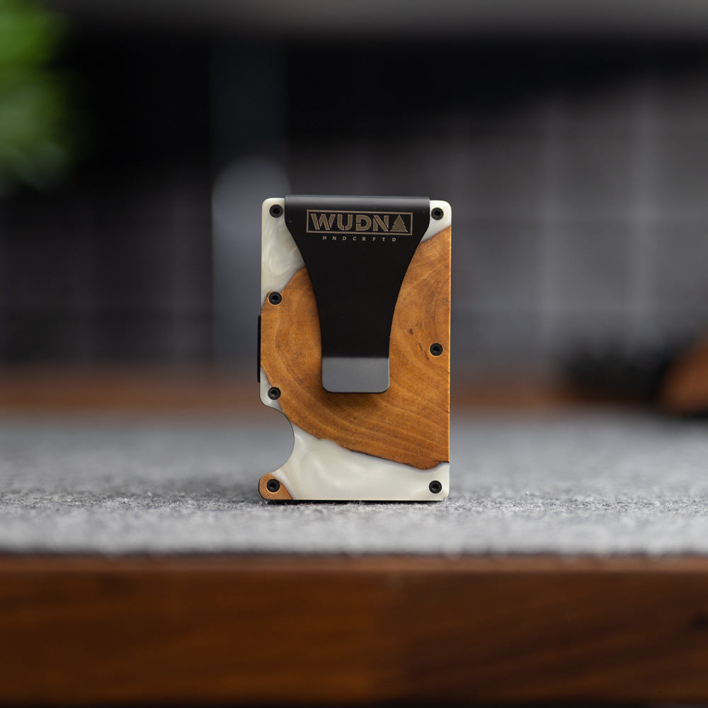 WUDN Adventure Wallet (Resin & Wood Coastline Collection)