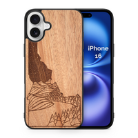 Wooden Phone Case (Outdoor Adventure - Idaho State Night Landscape)