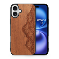 Wooden Phone Case (Outdoor Adventure - Mountain Biker)