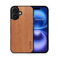 Slim Wooden iPhone Case (Mahogany)