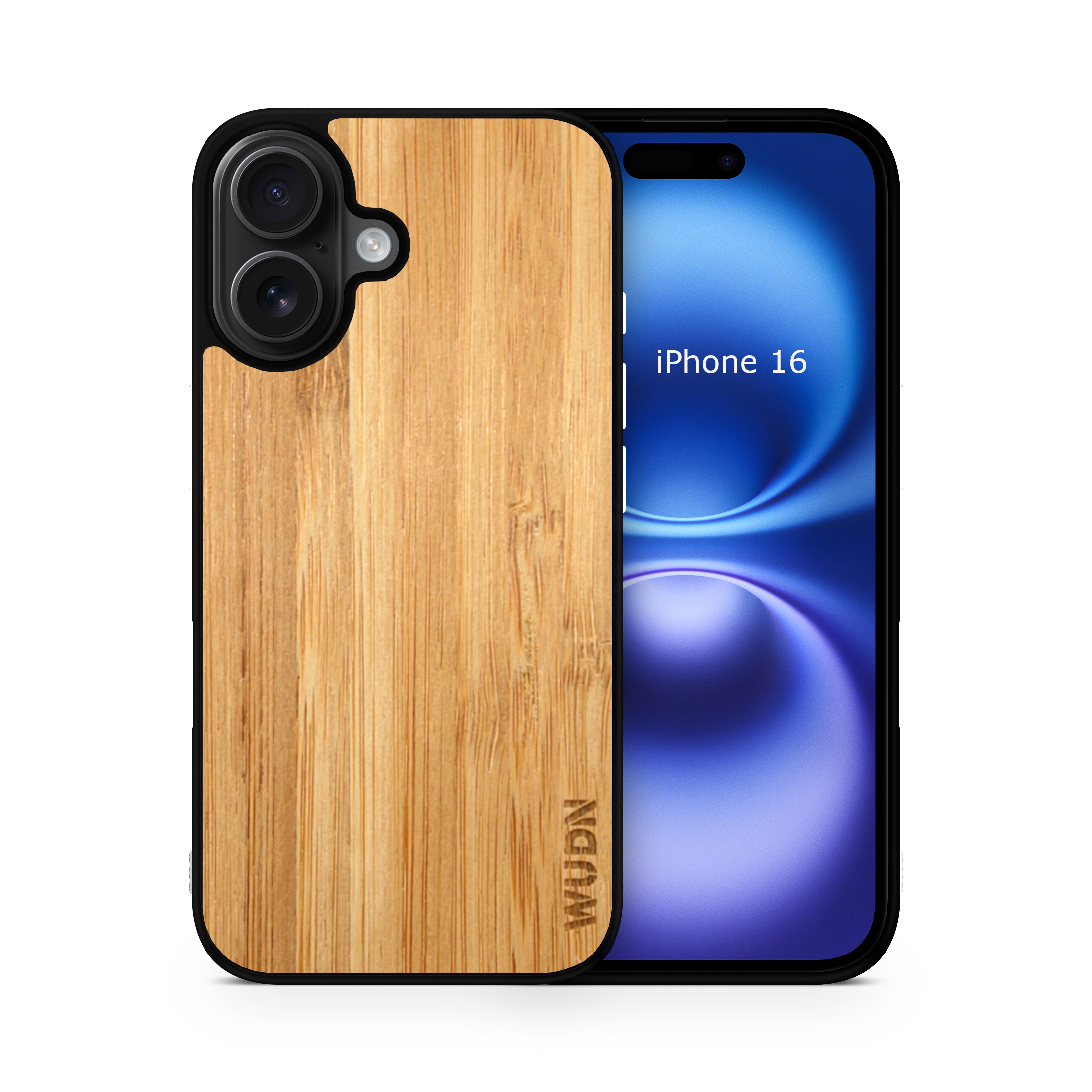 Slim Wooden iPhone Case (Carmalized Bamboo)