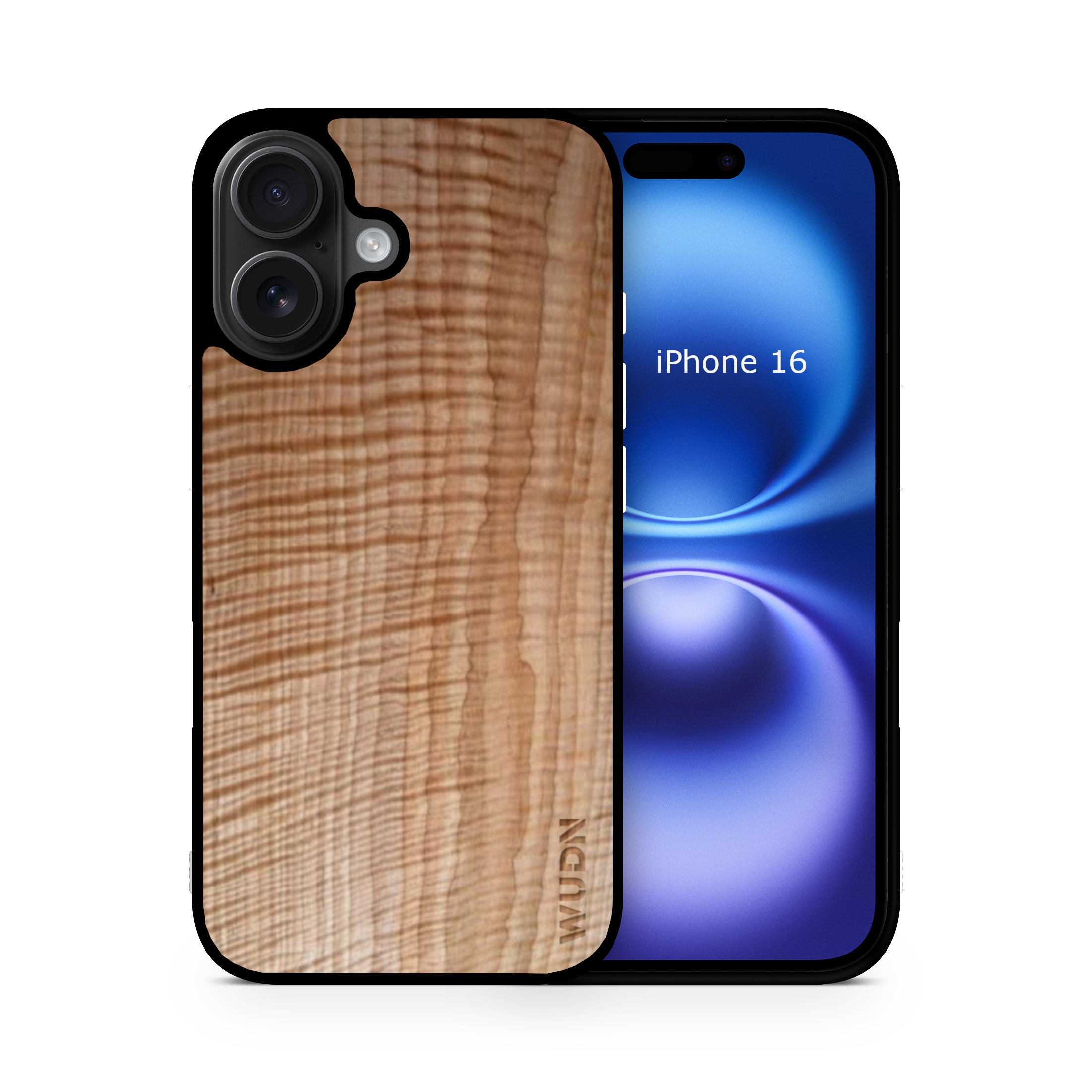 Slim Wooden iPhone Case (Shimmering Maple)