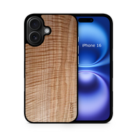 Slim Wooden iPhone Case (Shimmering Maple)
