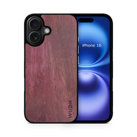 Slim Wooden iPhone Case (Purple Heart)
