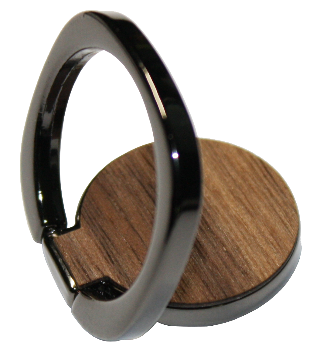 Real Wood Phone Ring Holder & Kickstand