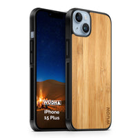 Slim Wooden iPhone Case (Carmalized Bamboo)