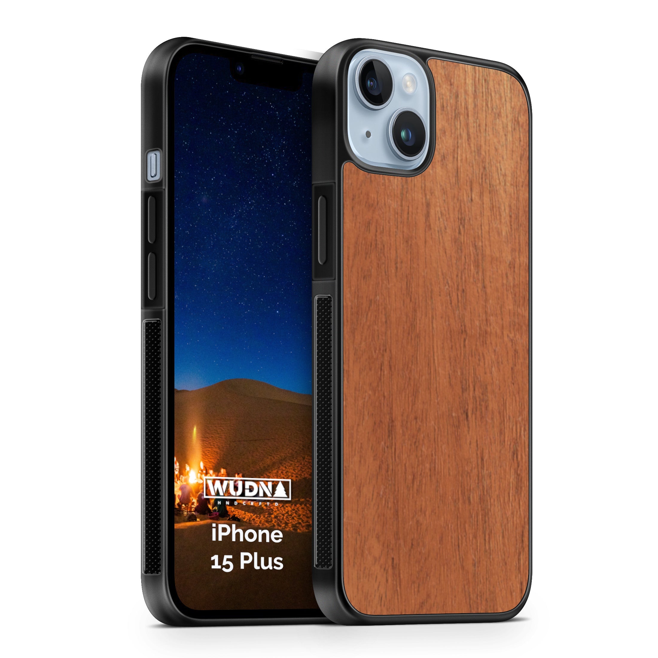 Slim Wooden iPhone Case (Mahogany)