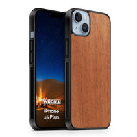 Slim Wooden iPhone Case (Mahogany)