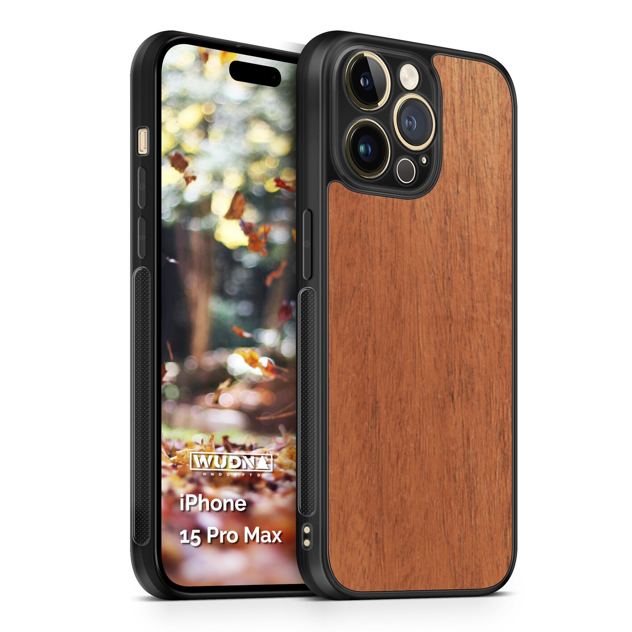 Slim Wooden iPhone Case (Mahogany)
