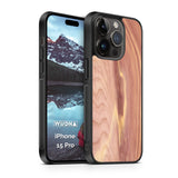 Custom Wood iPhone 15 Pro Case 6.1"