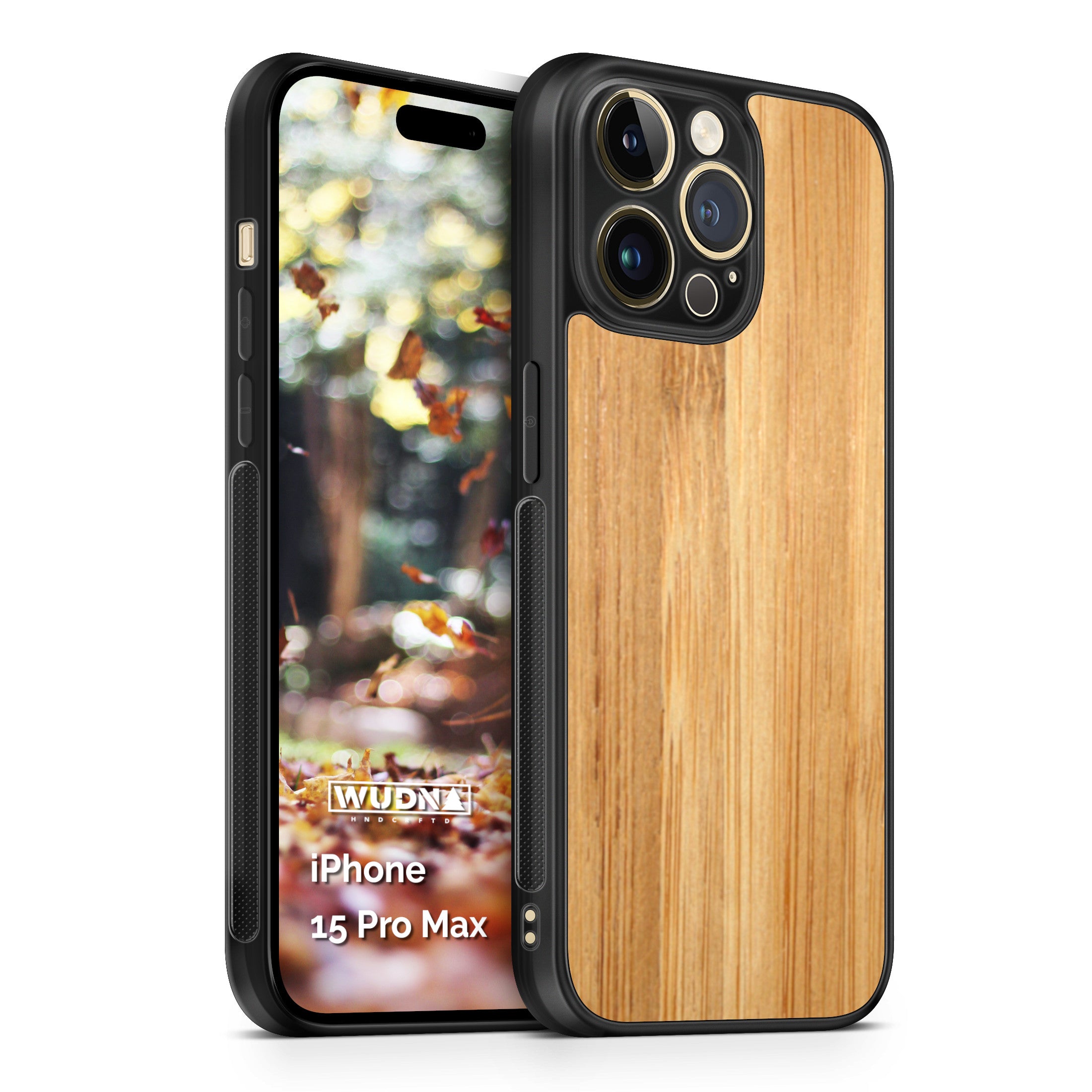 Mountain Wooden iPhone Magsafe Case 15 Pro Max 15 Plus 14 