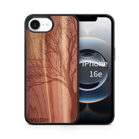 Slim Wooden iPhone Case (Winter Tree in Aromatic Cedar)
