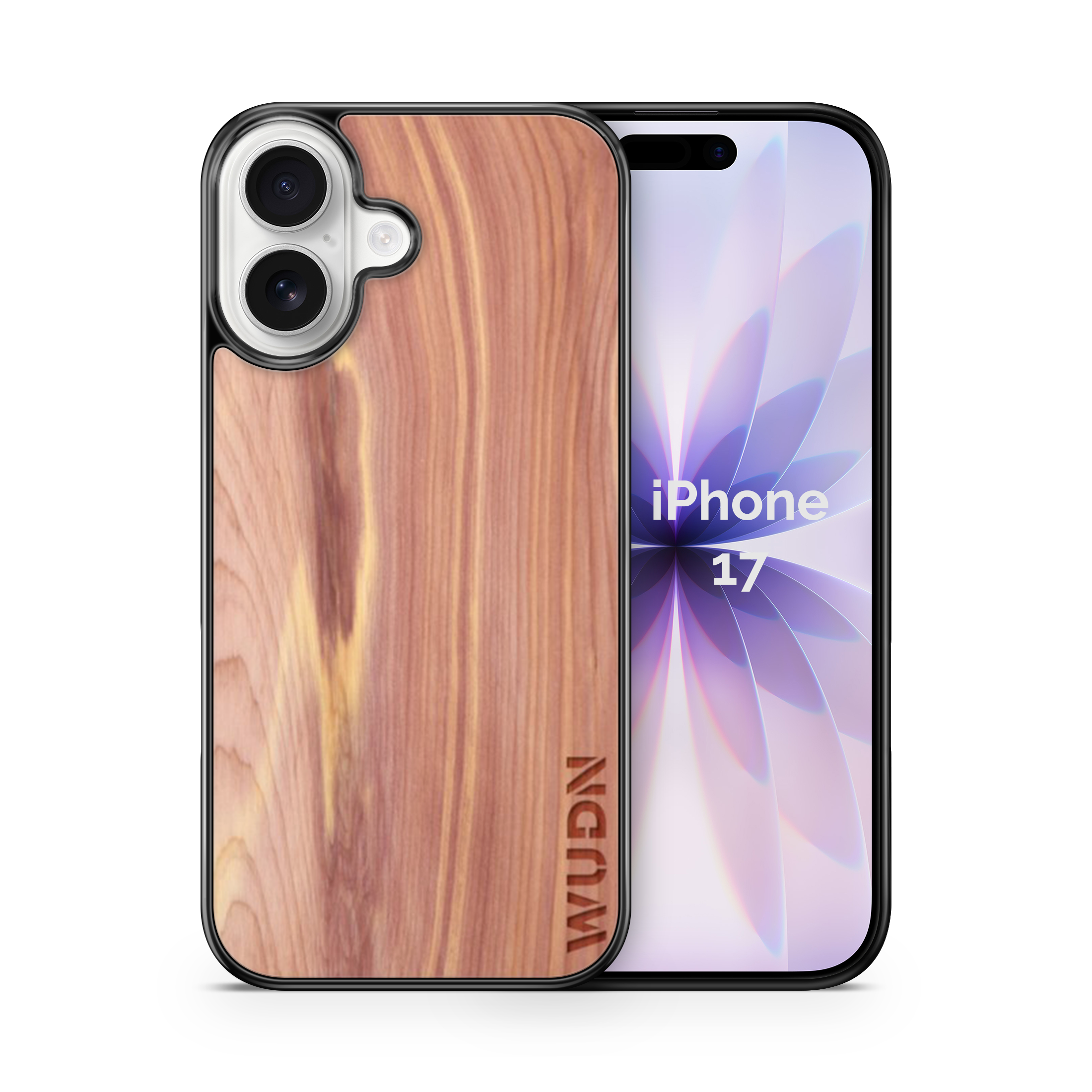 Slim Wooden iPhone Case (Aromatic Cedar) - iPhone 17 (6.1") / Yes Slim Wooden iPhone Case (Aromatic Cedar) - iPhone 17 (6.1") / Yes