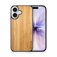 Slim Wooden iPhone Case (Carmalized Bamboo)