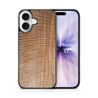 Slim Wooden iPhone Case (Shimmering Maple)