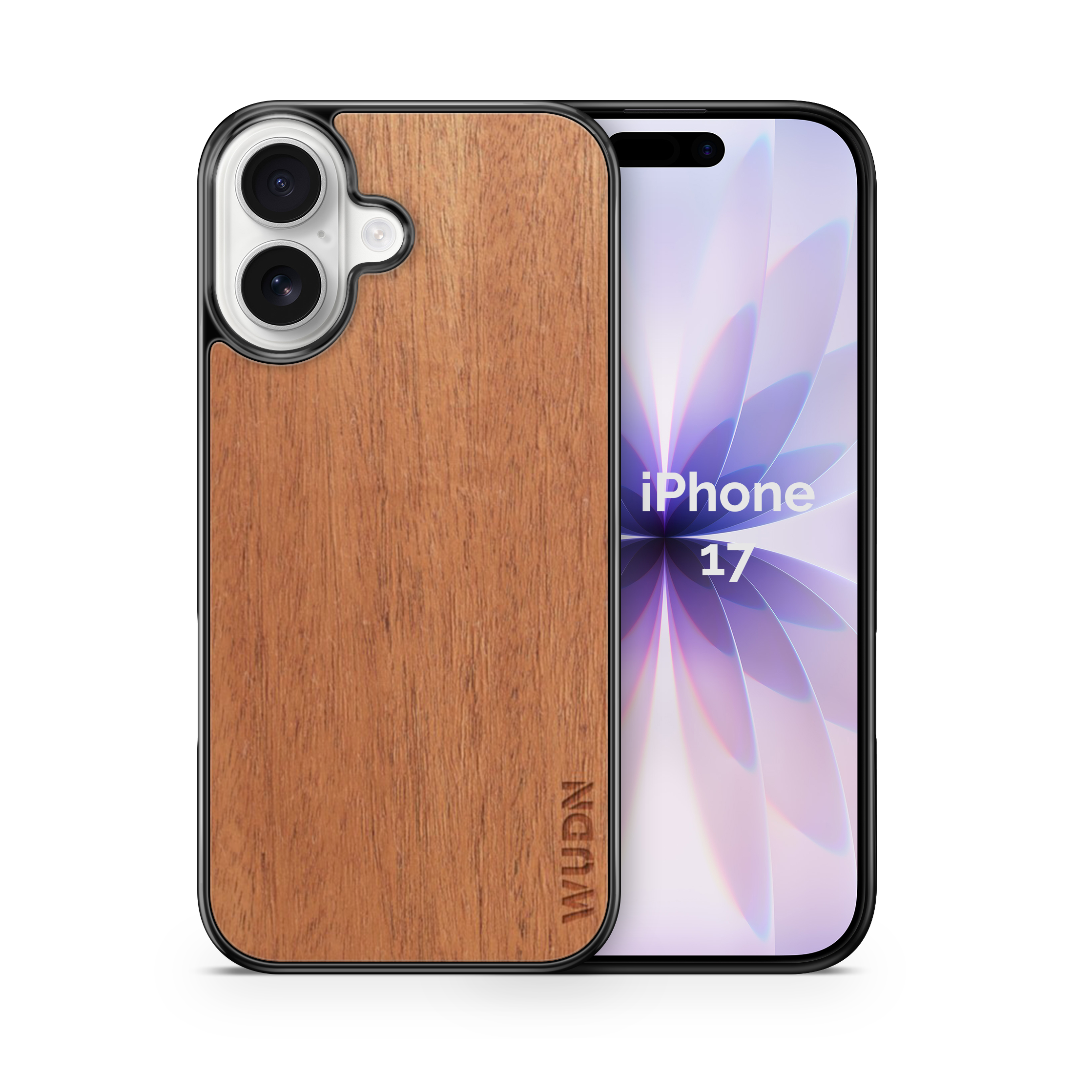 Slim Wooden iPhone Case (Mahogany)
