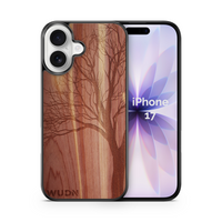 Slim Wooden iPhone Case (Winter Tree in Aromatic Cedar)