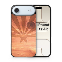 Slim Wooden iPhone Case (Arizona State Flag in Aromatic Cedar)