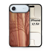 Slim Wooden iPhone Case (Winter Tree in Aromatic Cedar)