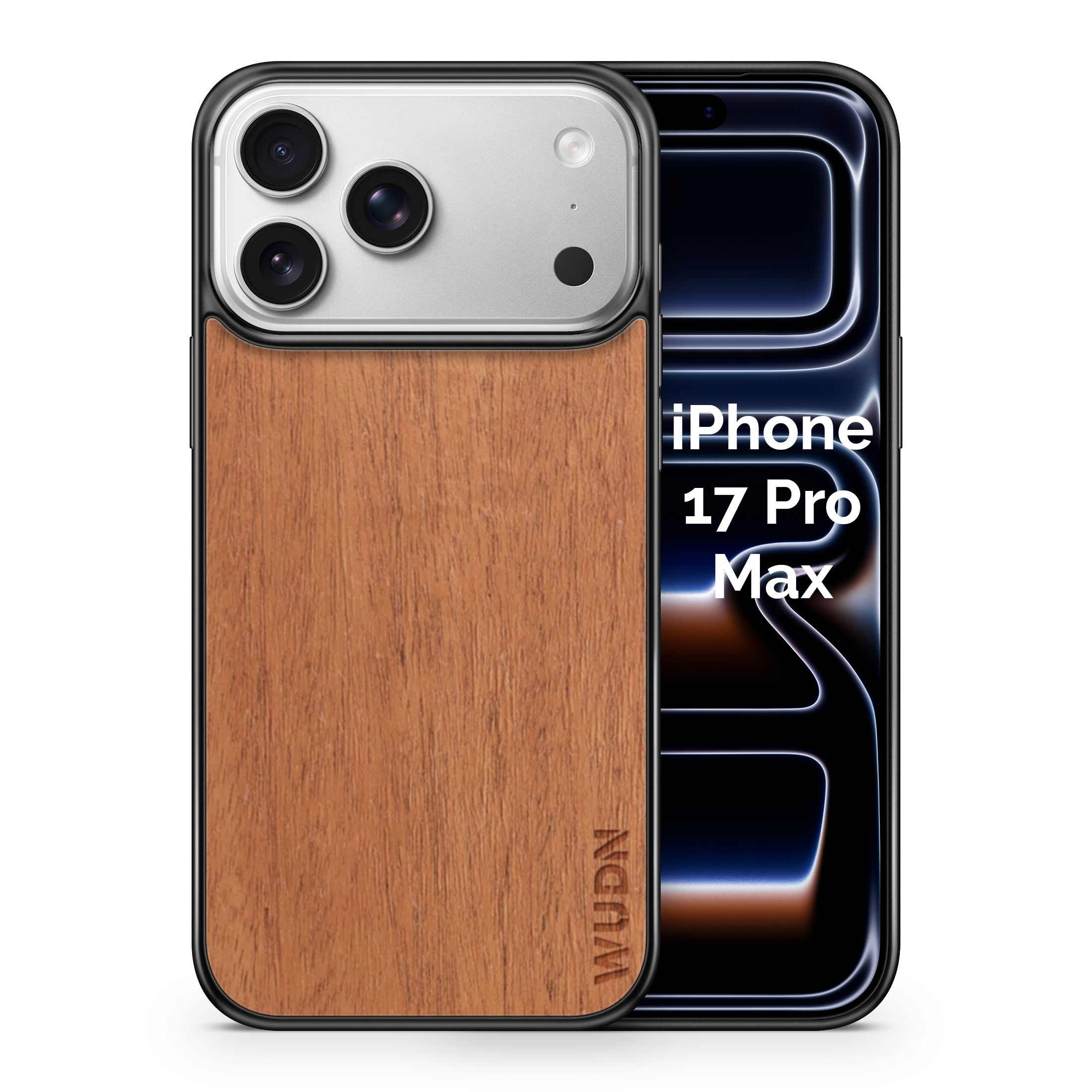 Slim Wooden iPhone Case (Mahogany)