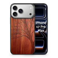 Slim Wooden iPhone Case (Winter Tree in Aromatic Cedar)