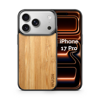 Slim Wooden iPhone Case (Carmalized Bamboo)