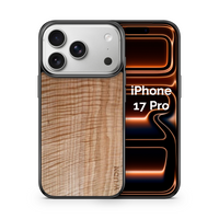 Slim Wooden iPhone Case (Shimmering Maple)