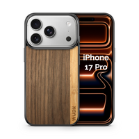 Slim Wooden iPhone Case (Walnut / Bamboo Stripe)