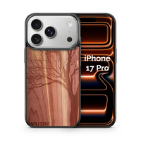 Slim Wooden iPhone Case (Winter Tree in Aromatic Cedar)