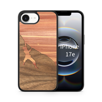 Slim Wooden Phone Case (Rock Climber Inlay)